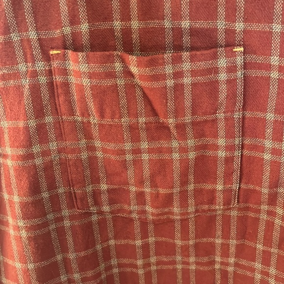 NWOT Carbon 2 Cobalt Flannel Button Down Shirt - Picture 3 of 7